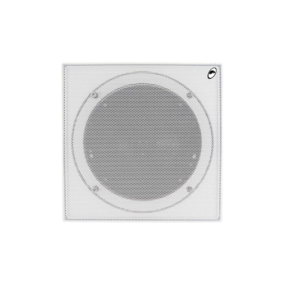 Arandela Teto Quadrada Ceiling Kazaudio Coaxial C6FQ 6,5" 50W RMS By Hurricane