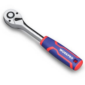 Chave de catraca WORKPRO 1/2" com acionamento reversível de 72 dentes CR-MO