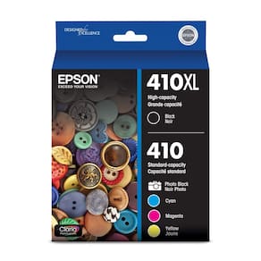 Pacote combinado de cartuchos de tinta Epson 410 Claria Premium T410XL-BCS