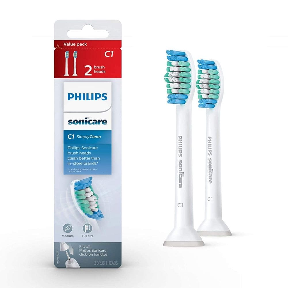 Cabeças de escova de dentes de reposição Philips Sonicare Simply Clean