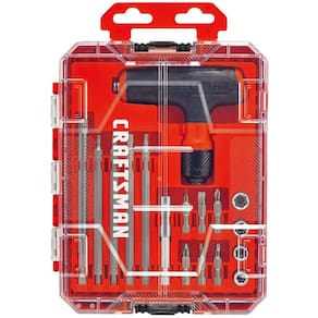 Conjunto de chaves de catraca CRAFTSMAN T-Handle 20 peças CMHT68133