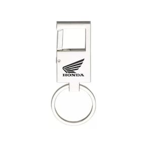 Chaveiro Para Honda Moto Metal Espelhado Mosquetão - E