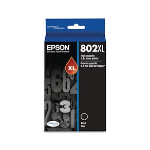 Cartucho de tinta Epson 802 DuraBrite de Ultra Alta Capacidade Preto