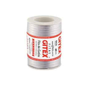 Fita Cetim 100 Metros 7mm 100% Poliéster Pacote Presente - Cores Diversas