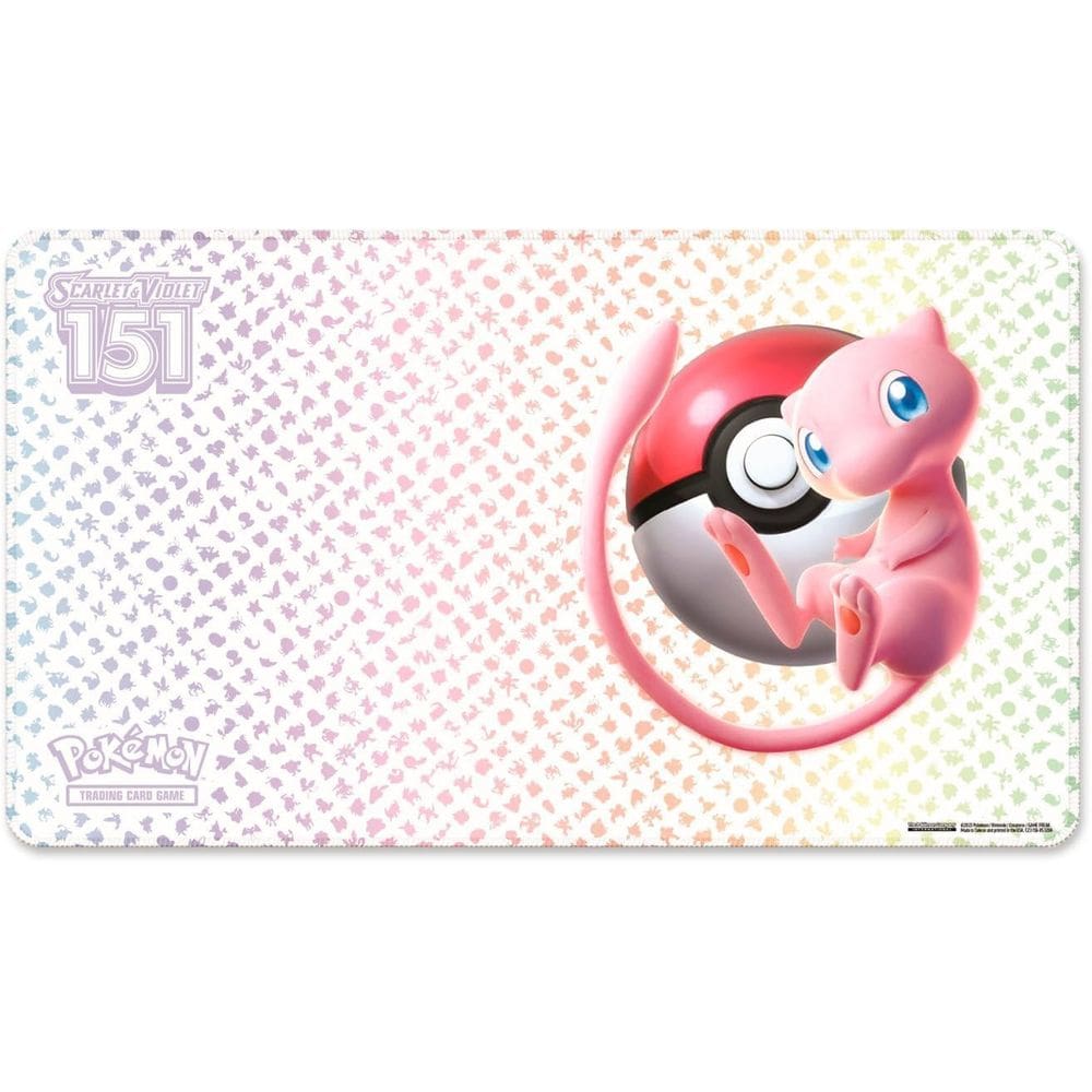 Coleção Playmat Pokémon 151 Ultra Premium New Kanto Pokédex