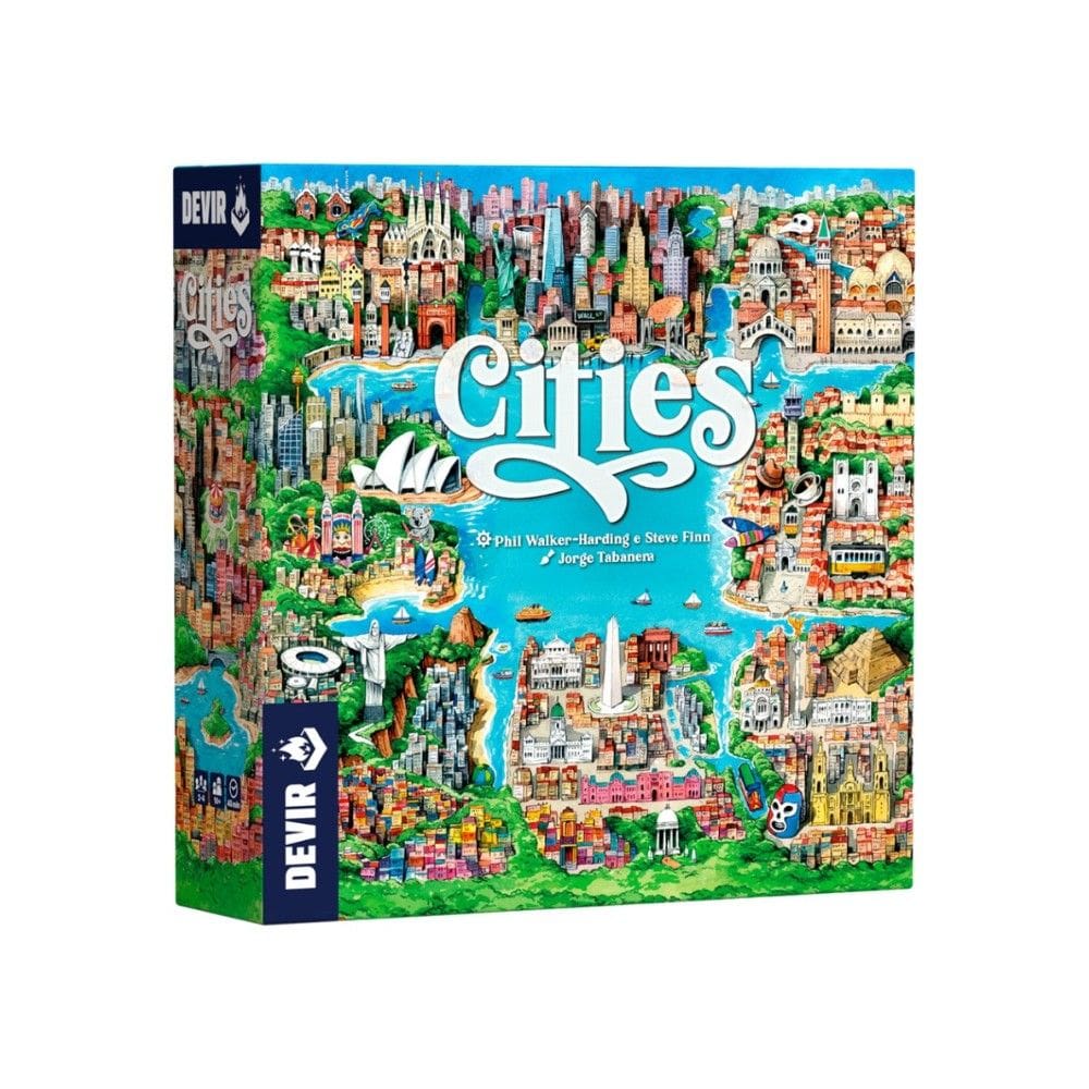 Cities Jogo de Tabuleiro Devir
