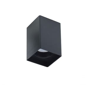 Spot Sobrepor Mr16 Quadrado Preto Loch Nordecor