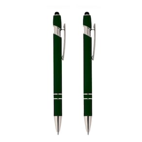 Kit Com 2 Unidades Canetas Touch Esferográfica Escrita Azul