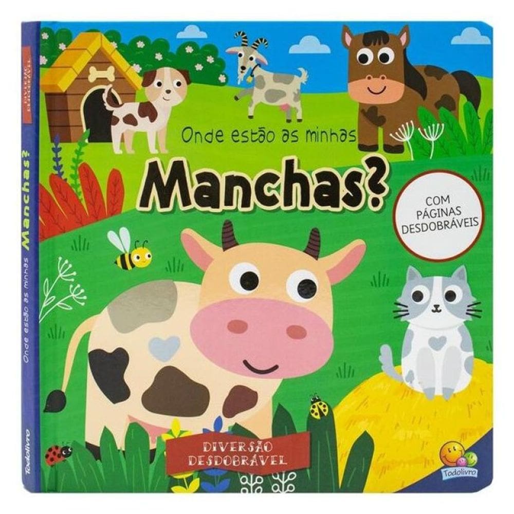 Diversão Desdobrável: Onde Estão As Minhas Manchas?