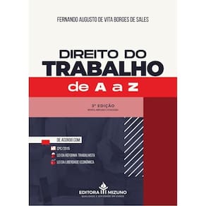 Direito Do Trabalho De A A Z - 2025