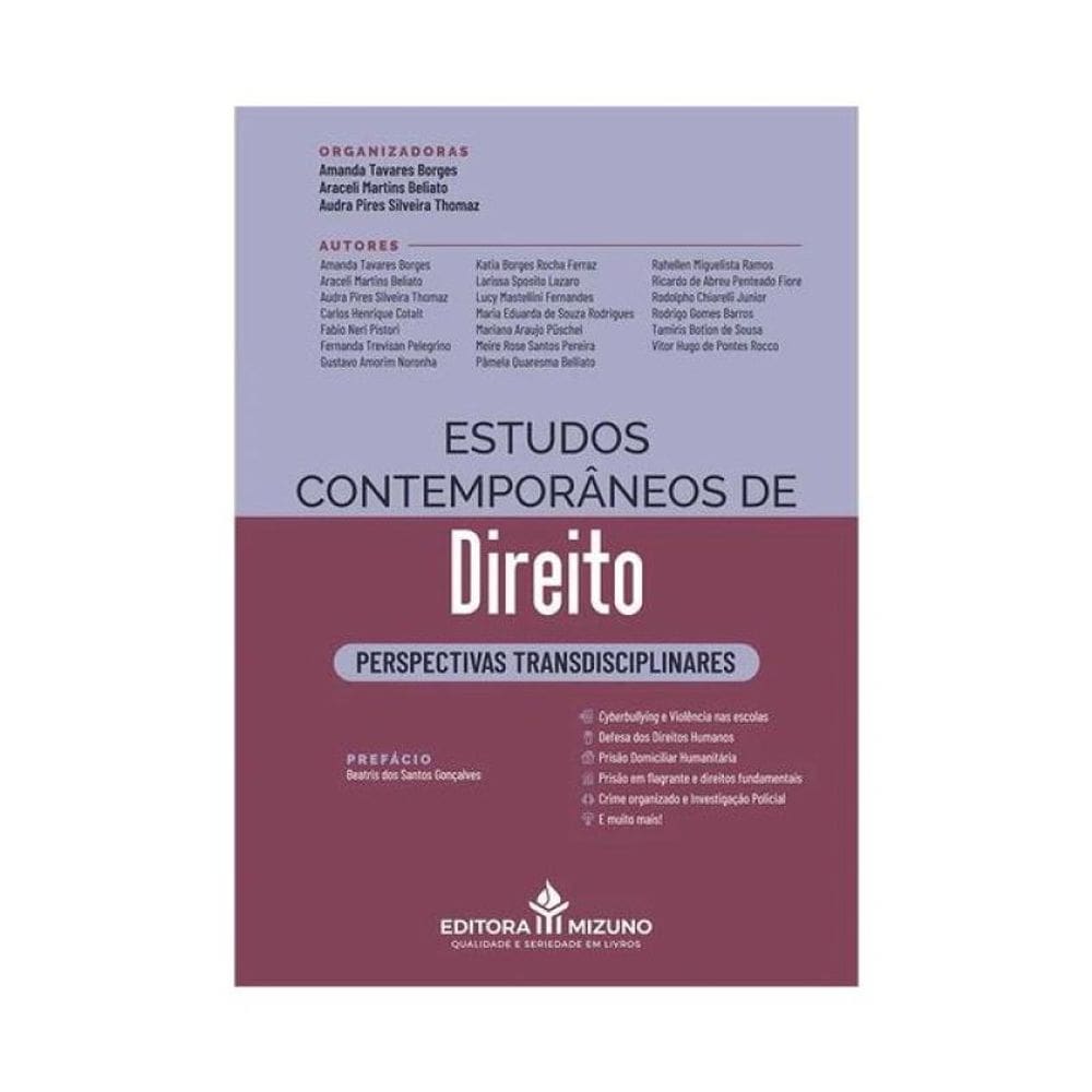 Estudos Contemporâneos De Direito - 2025