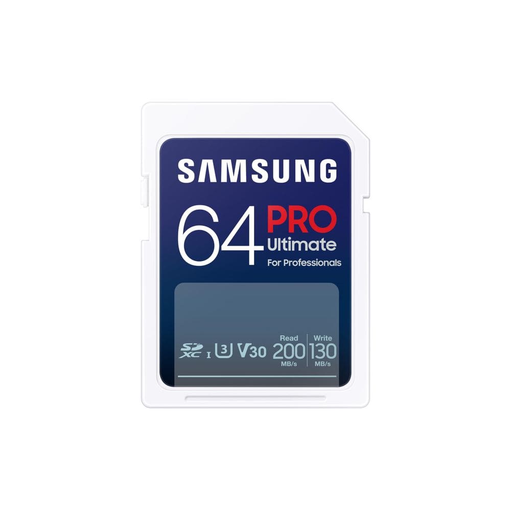 Cartão de memória SAMSUNG PRO Ultimate Full Size 64GB SDXC 200MB/s