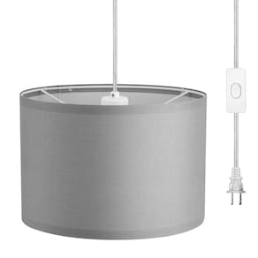 Luz pendente DEWENWILS Plug in Hanging Light, cabo de 15 pés