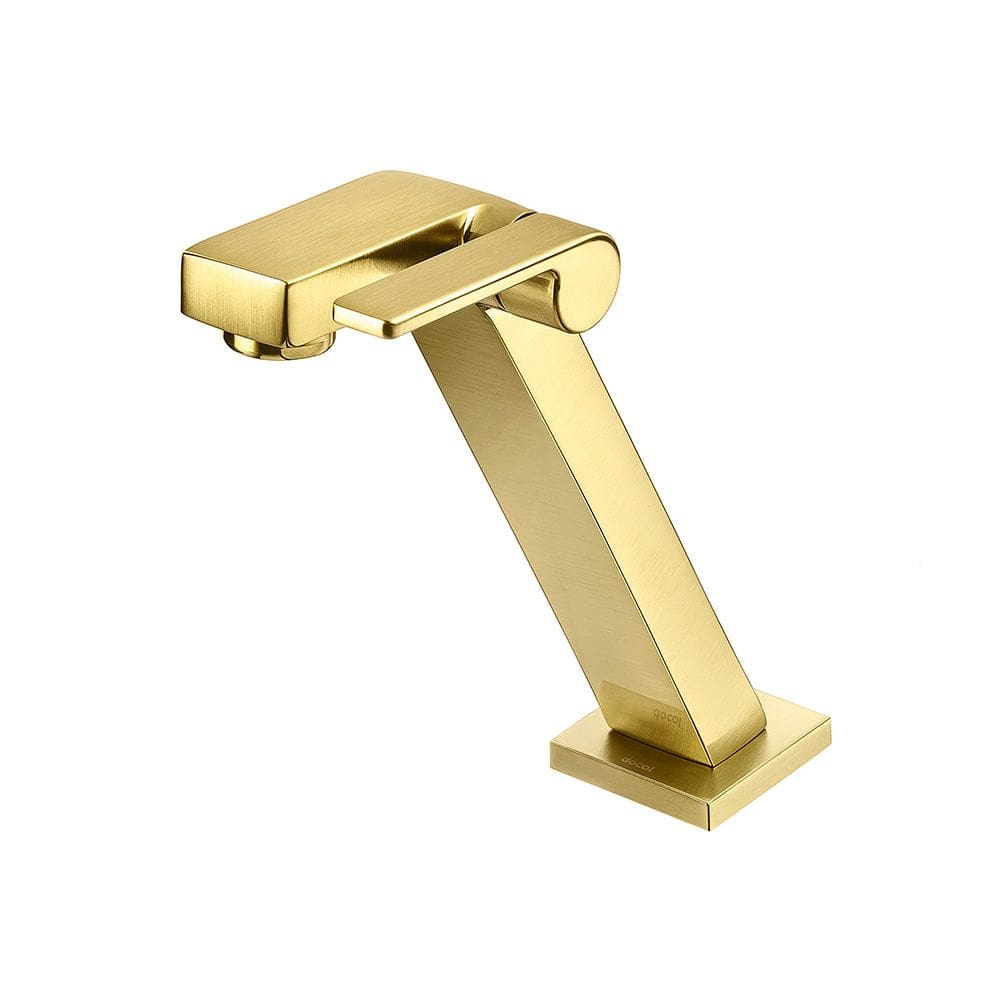 Torneira Docol Stillo 820272 de Bancada Ouro Escovado