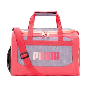 Mochila PUMA Kids` Evercat Transformation cinza/rosa