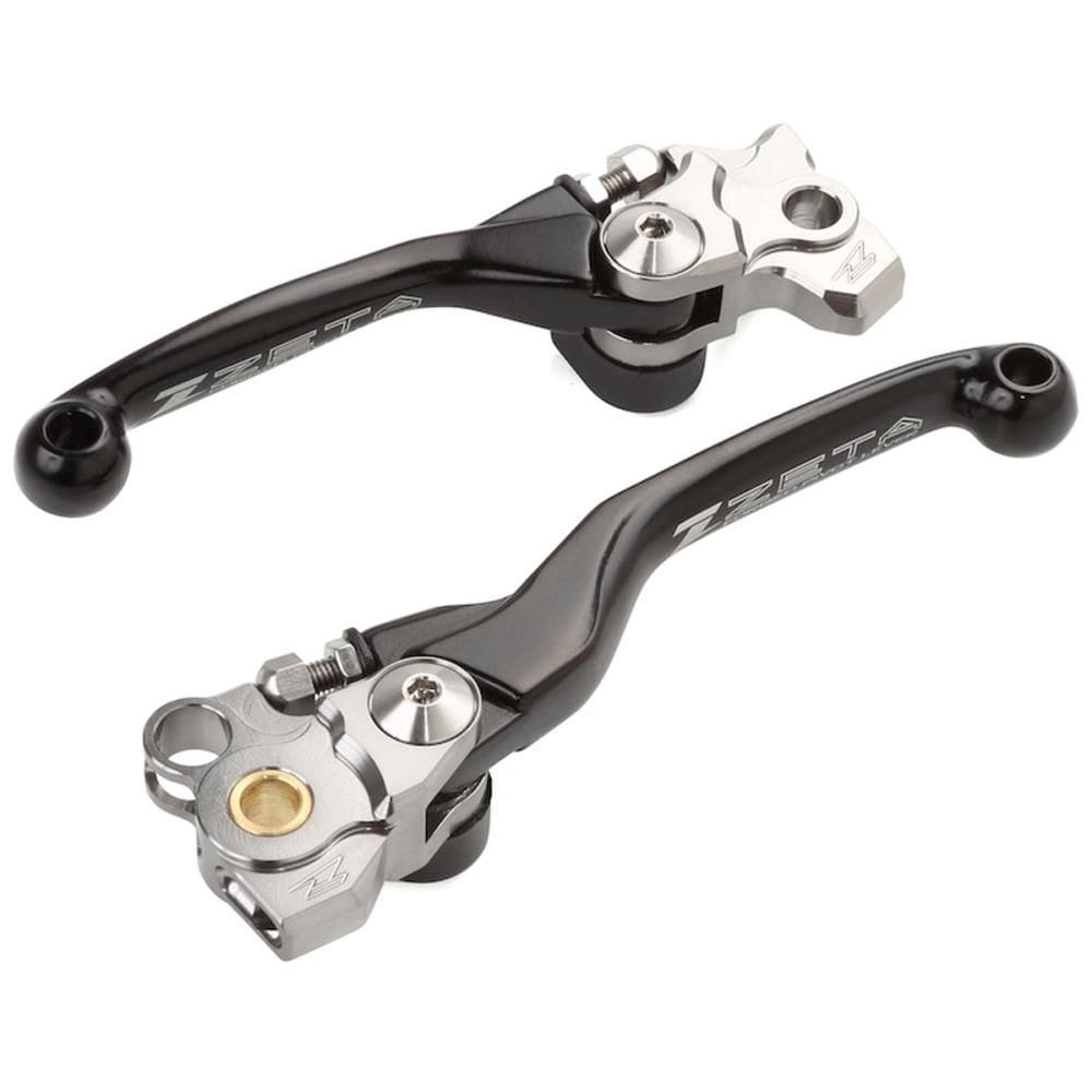 Par Manete Retrátil Zeta KTM SXF 14/24 + EXC-F 14/24 + Husq TC/FC 22/24 + GasGas MC/EX 21/23