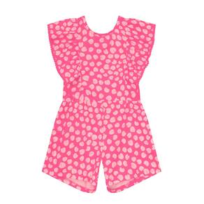 Macaquinho infantil menina animal print Brandili