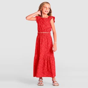 Conjunto infantil menina de borboleta Brandili