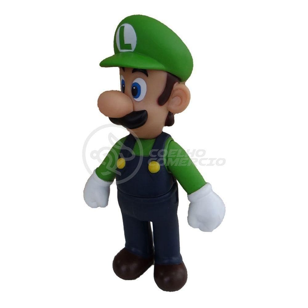 Boneco Super Mario Collection 23cm - Luigi