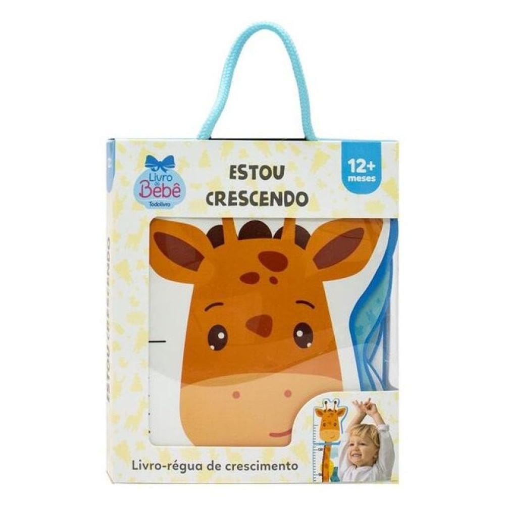 Livro-Leporello Estou Crescendo - Azul