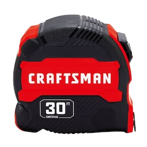 Fita métrica CRAFTSMAN CMHT37445S 9m com marcações fracionárias