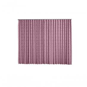 Cortina Jacquard 3,00x2,50 Para Trilho Suíço Preto