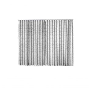 Cortina Jacquard 6,00x2,30 Para Trilho Suíço Azul Marinho