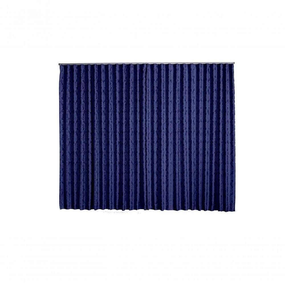 Cortina Jacquard 2,80x2,30 Para Trilho Suíço avelã