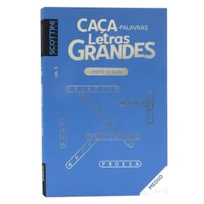 Scottini Touch: Caça-Palavras Letras Grandes Médio V1