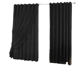 Cortina Blackout Com Voil 5,00x2,50 Para Trilho Duplo
