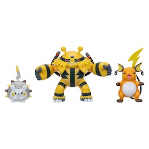 Pacote de figuras Pokémon Battle Togedemaru Raichu Electivire