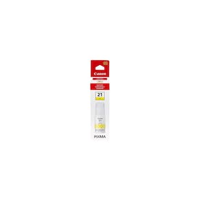 Garrafa de tinta Canon GI-21 amarela compatível com G3260, G2260 e G1220