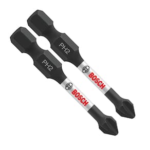 Brocas elétricas para aparafusar BOSCH ITPH2215 Phillips #2, pacote com 15