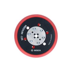 Almofada de lixar BOSCH RSM5045 12,7 cm, gancho e laço médios