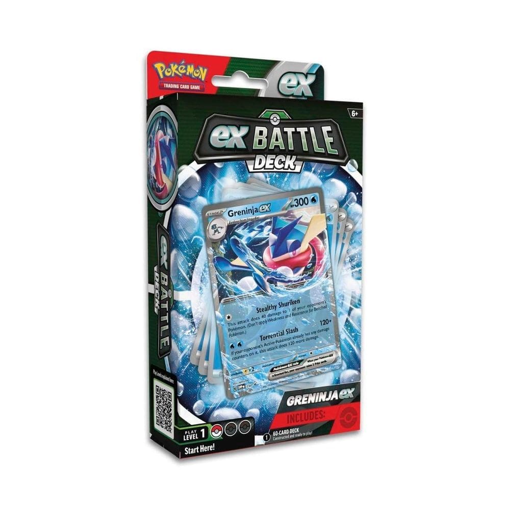 Jogo de cartas colecionáveis Pokémon Greninja ex Battle Deck