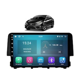 Kit Multimídia Civic G10 2017 / 2022 9 Pol Android Carplay 2/64GB - ADAK 2964-G2