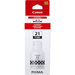 Garrafa de tinta Canon GI-21 Pigment Black G3260 G2260 G1220