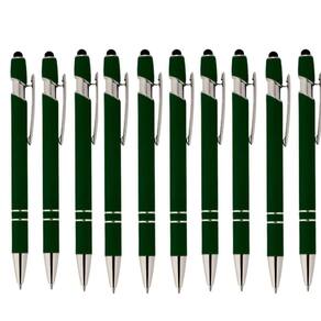 Caneta Esferográfica Touch Kit Com 10 Unidades 5 Cores-Luxo