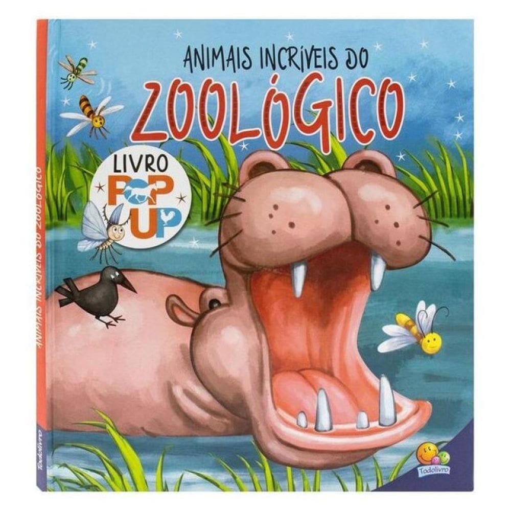 Animais Em Movimento: Um Pop-Up: Animais Incríveis Do Zoológico