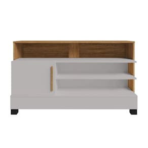 Rack Tv até 48 Pol Pipa 1 Porta Off White Cinamomo Bechara