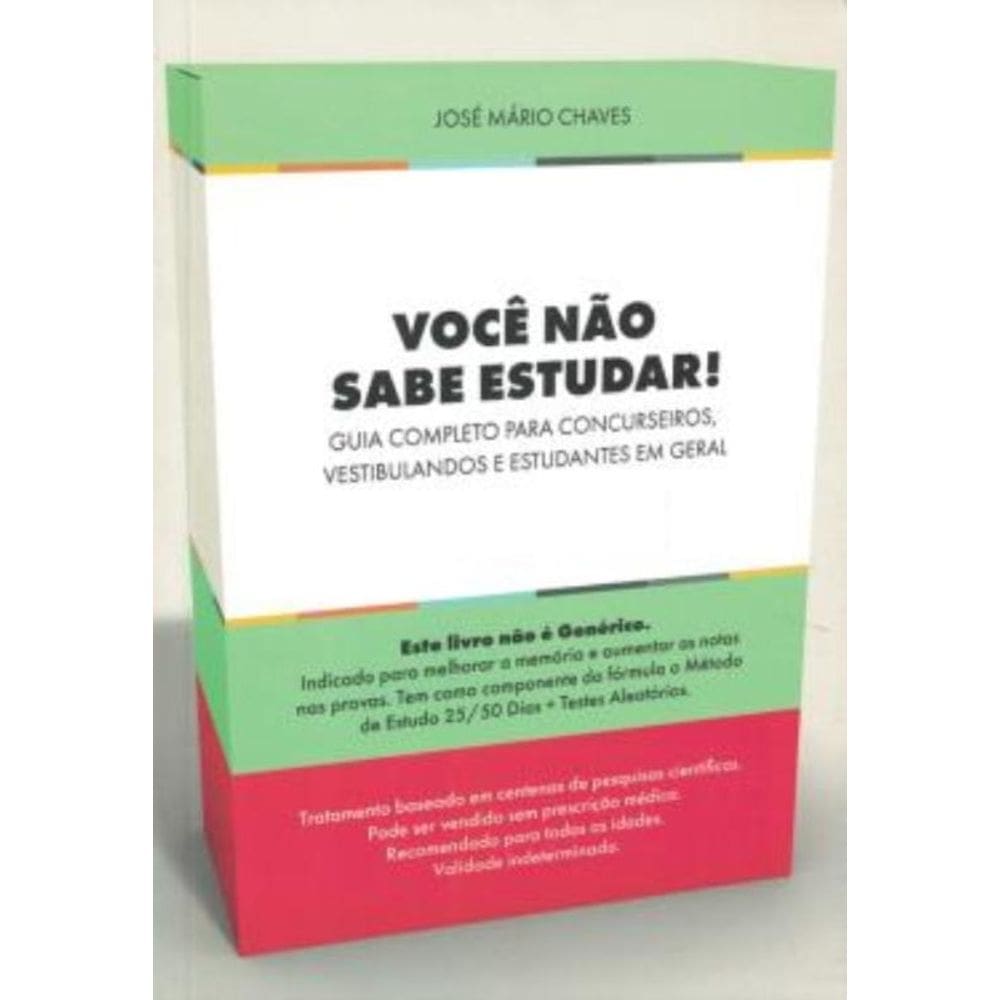 Voce Nao Sabe Estudar