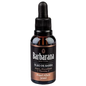 Óleo de Barba Royal Allure Amadeirado Especiado 30mL Barbarana