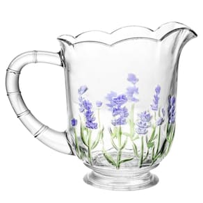 Jarra de Cristal Lavanda Hand Painting 1,3L - Lyor