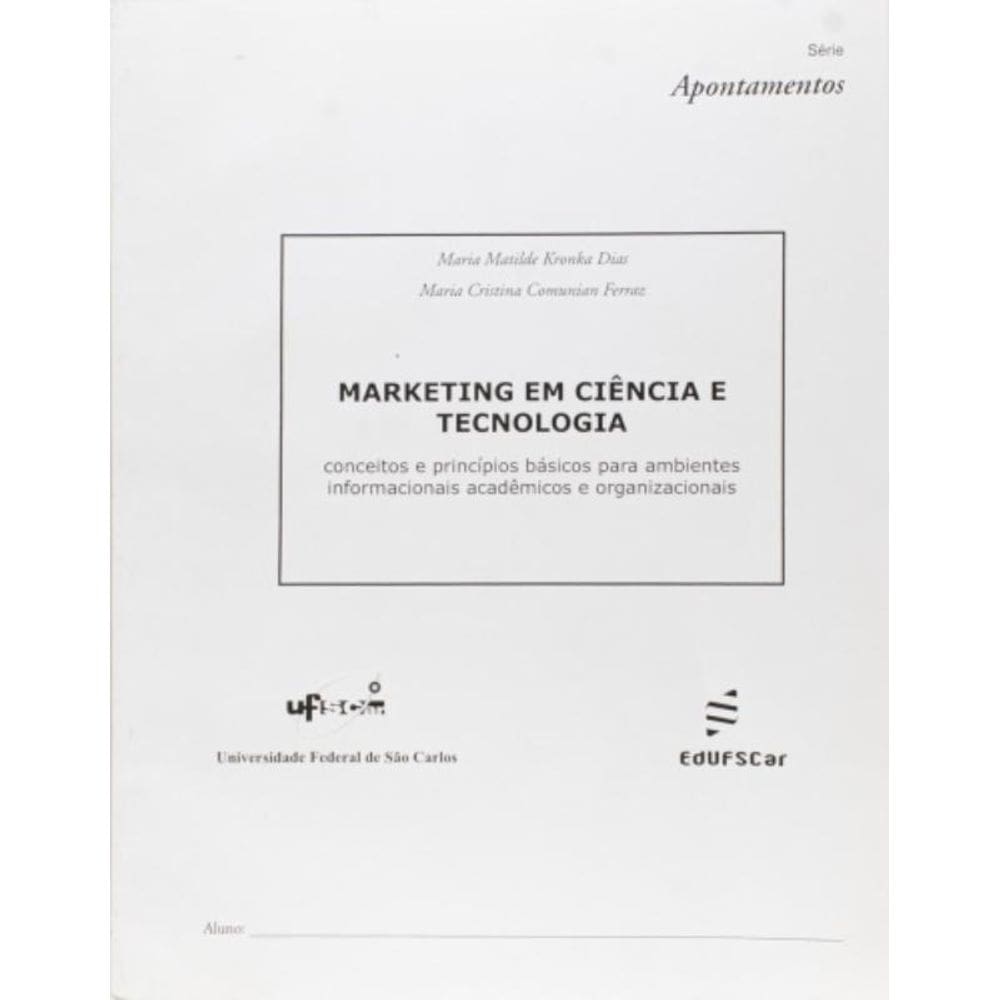 Marketing Em Ciencia E Tecnologia