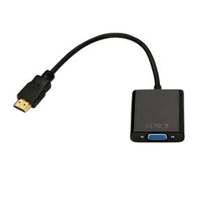 Conversor HDMI para VGA c/ Saída P2 | 1080p | Plug and Play