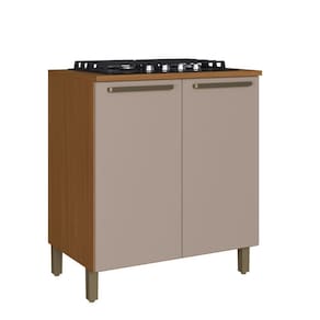 Balcão Indekes Imperial 2 Portas 80cm c/ Tampo