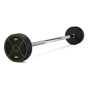Barra Montada Reta Polyurethane 10kg Intense Ahead Sports Preto