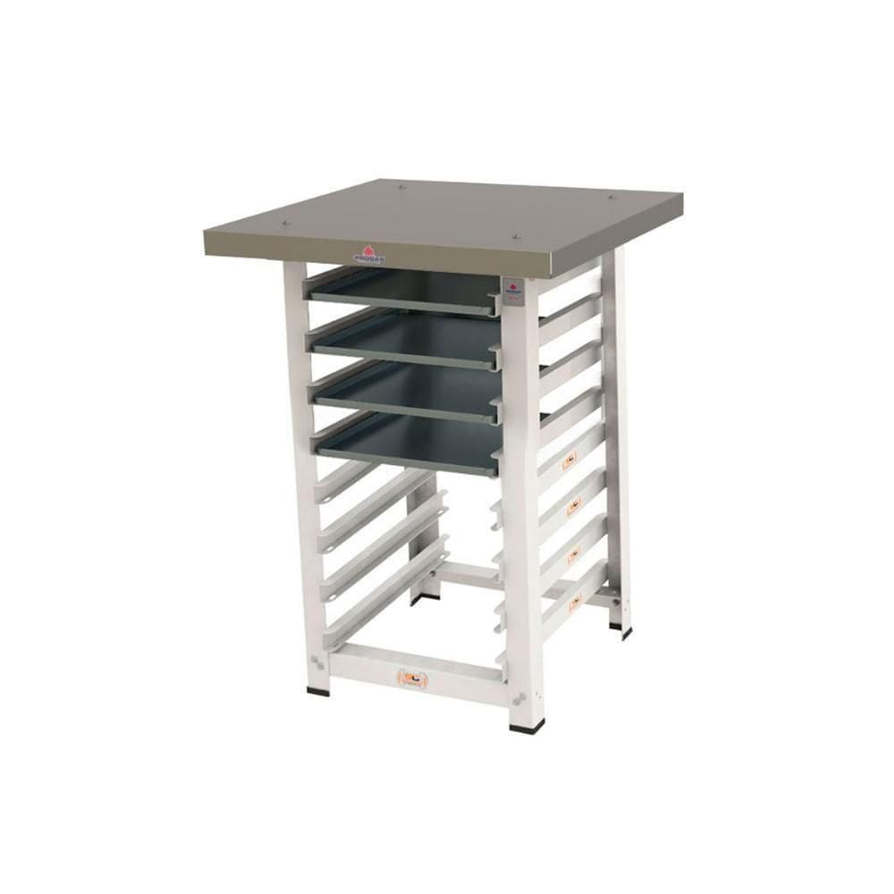 Conjunto De Bancada 8 Níveis Para PRP-004 Com 4 Assadeiras Lisas 35x35 Progás