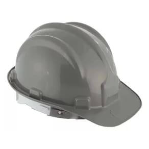 Capacete Com Carneira Cinza Worker