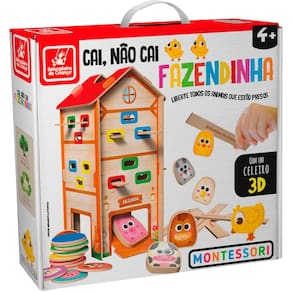Brinquedo Cai, Não Cai Fazendinha Brincadeira de Criança 1573
